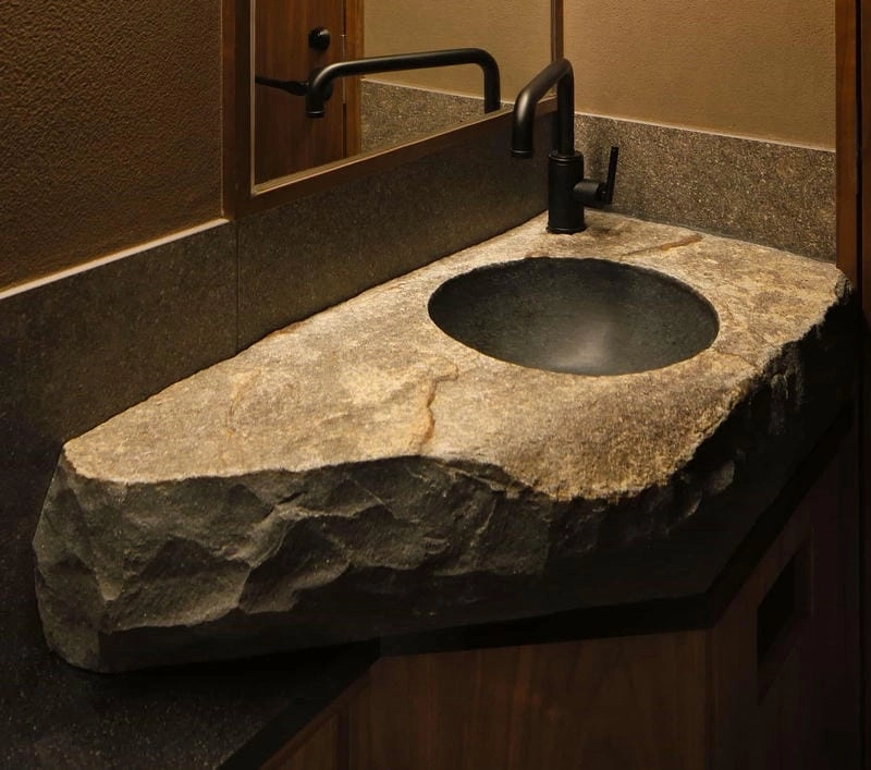 Bàn đá lavabo gia đình an tâm sử dụng