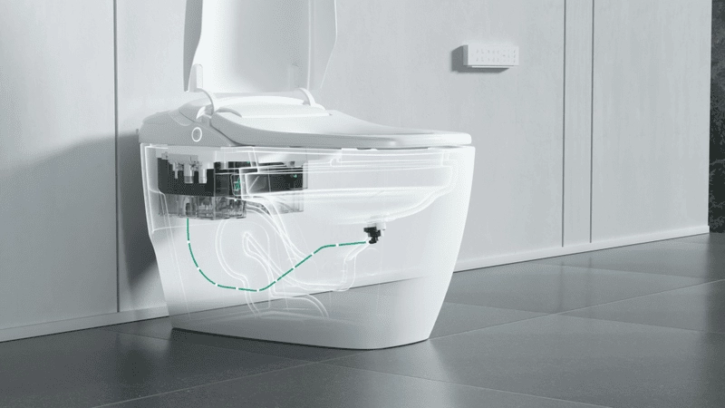 Bồn cầu thông minh nâng cấp chuẩn sống hiện đại