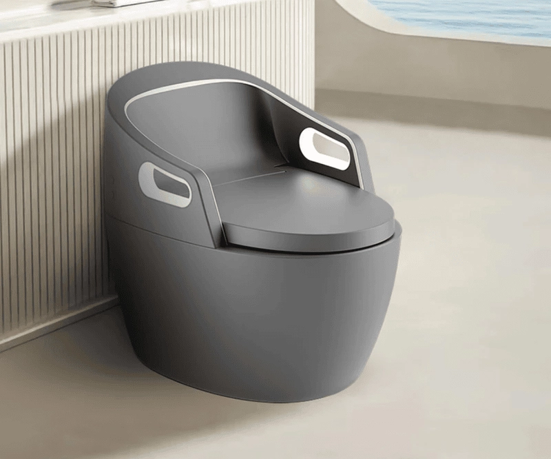 Bồn cầu thông minh thẩm mỹ hài hòa tổng thể nội thất