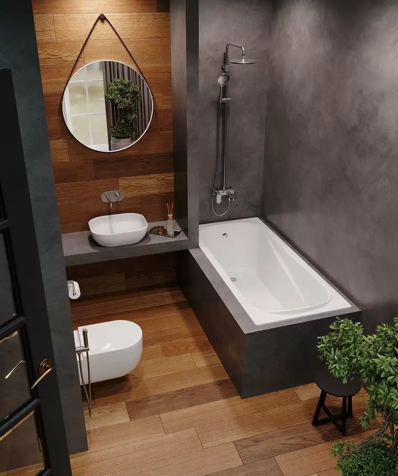 Bồn tắm nằm cho người lớn rộng rãi thoải mái