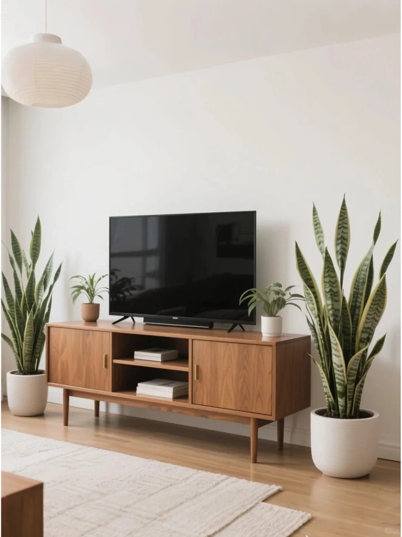 Trang trí nội thất tinh tế nhờ cây cảnh phòng khách trong nhà