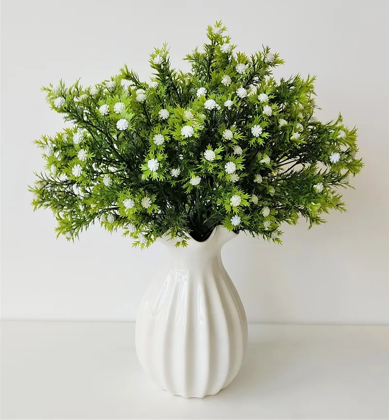 Tăng tính thẩm mỹ bằng ảnh cây giả trang trí đẹp mắt