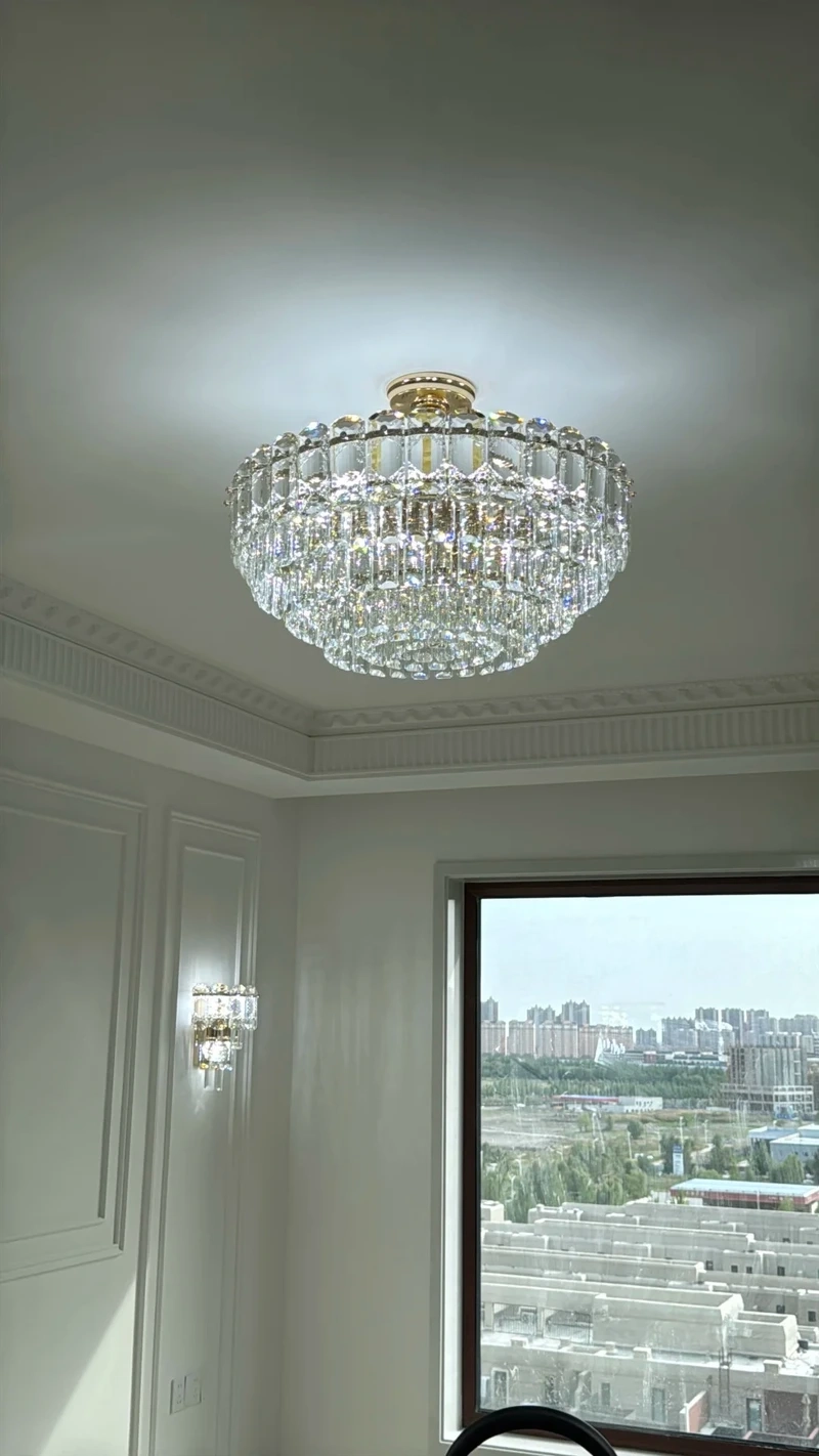 Tiết kiệm điện và hiện đại cùng đèn chùm phòng khách led