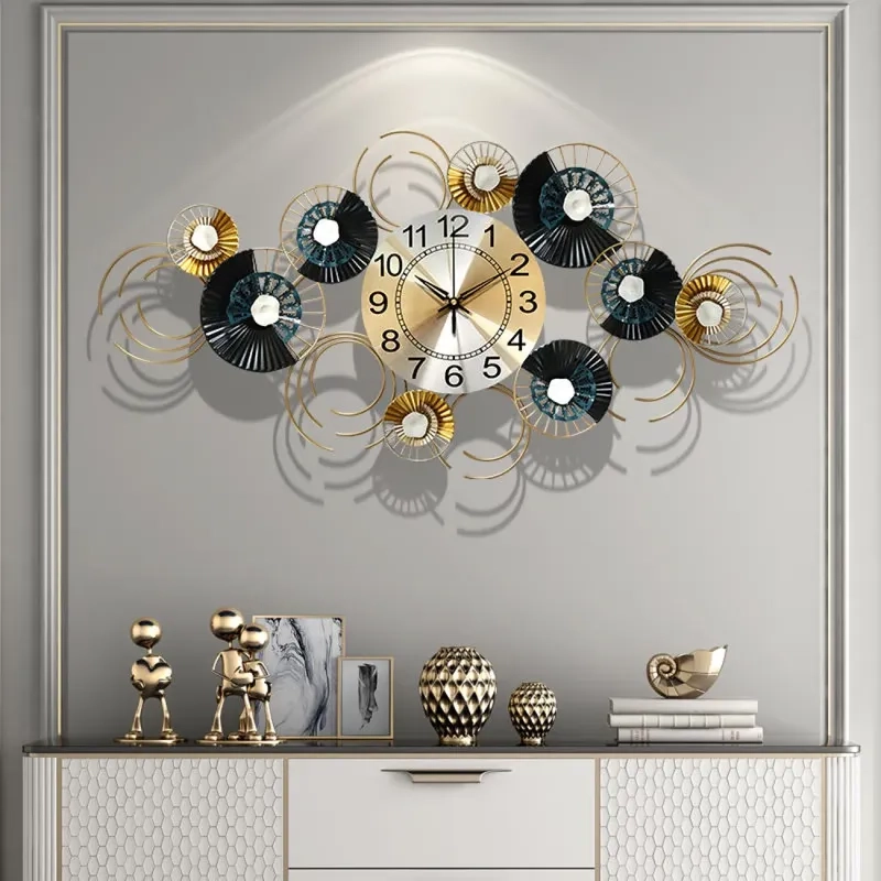 Làm đẹp nội thất nhờ ảnh đồng hồ decor nội thất