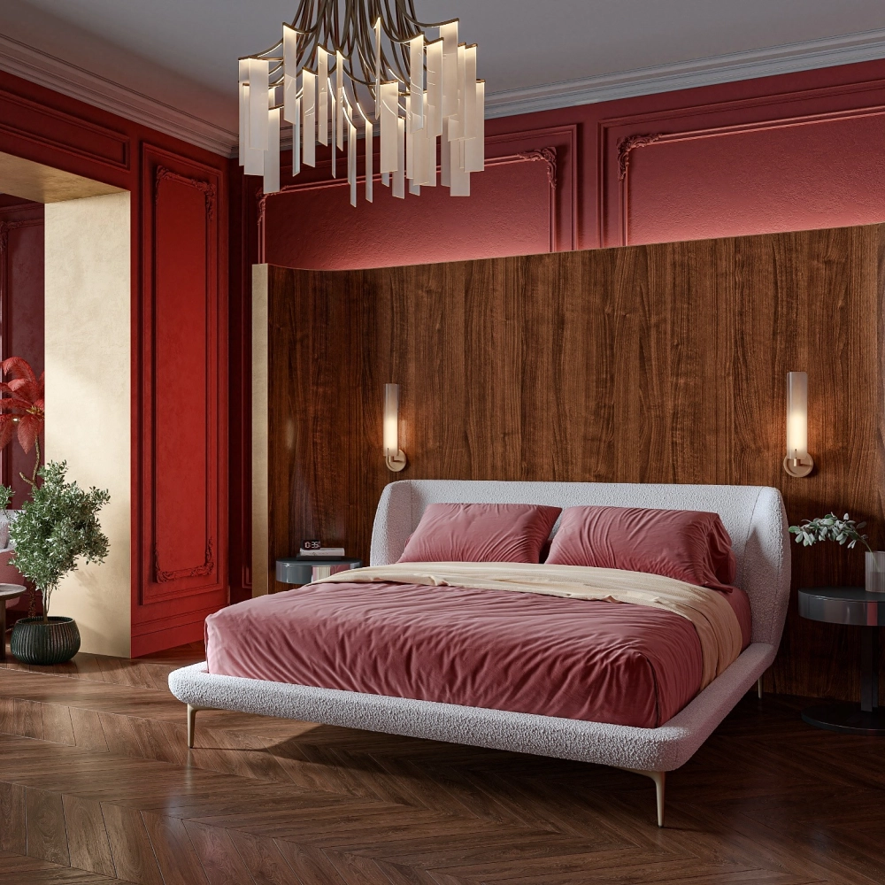 Xu hướng giường ngủ đẹp 2026 phong cách tối giản