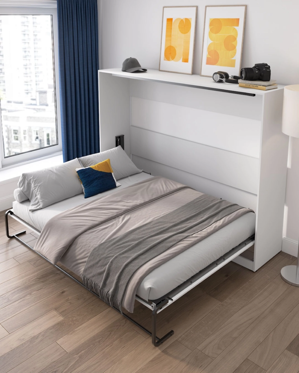 Cơ chế hoạt động giường thông minh dùng piston thủy lực