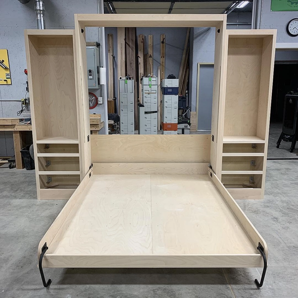 Chất liệu giường thông minh gỗ công nghiệp phủ melamine chống ẩm