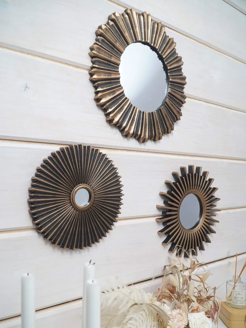 Thể hiện phong cách riêng qua ảnh gương decor phong cách