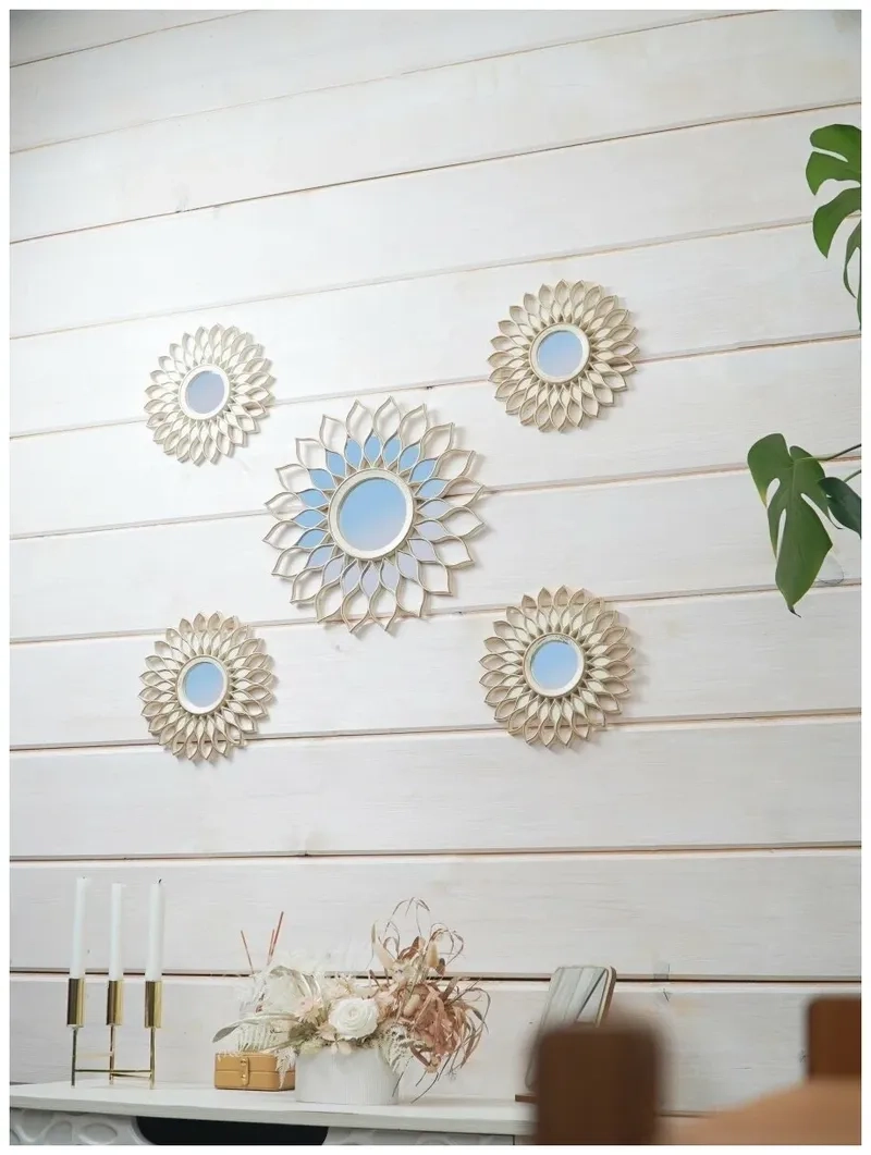 Làm đẹp căn nhà với ảnh gương decor trang trí sáng tạo