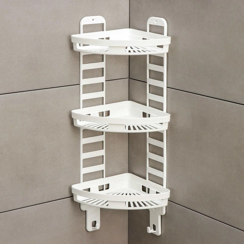 Thiết kế kệ góc nhà tắm phù hợp nhiều kiểu nhà