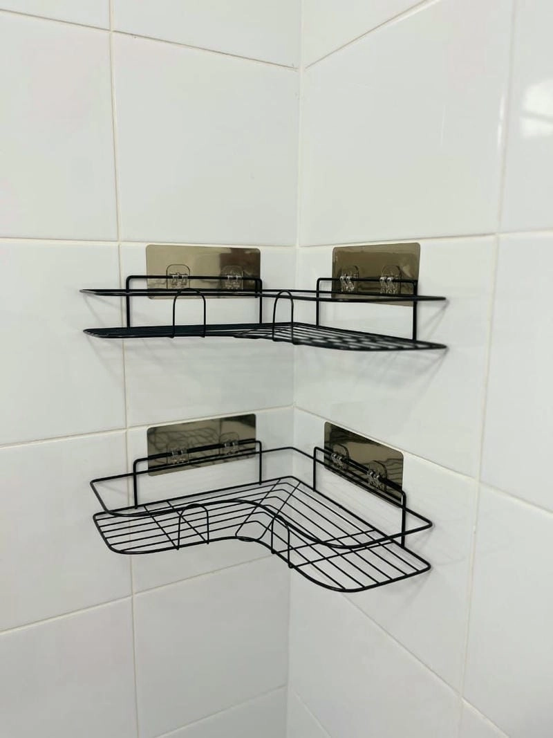 Ý tưởng kệ góc nhà tắm sáng tạo và tiện nghi