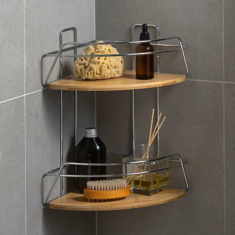 Kệ góc hiện đại phù hợp xu hướng nội thất mới