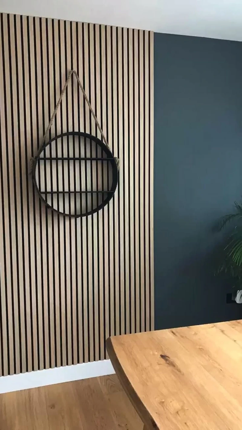 Hiện đại và tiện lợi với lam gỗ trang trí gỗ công nghiệp