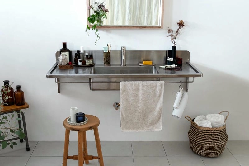 Lavabo đẹp tạo điểm nhấn cho không gian