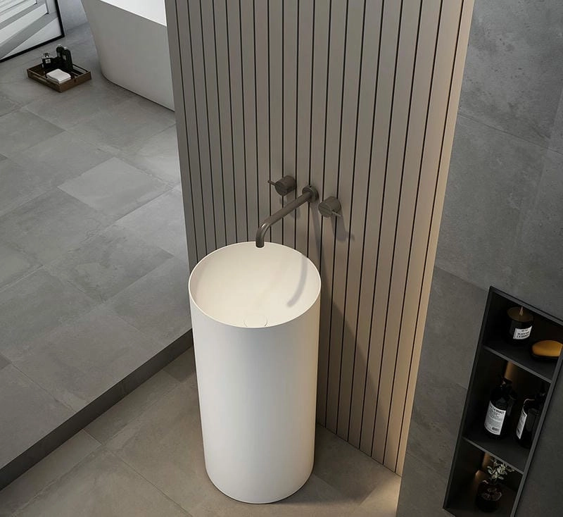 Lavabo hiện đại tinh tế dễ kết hợp nội thất