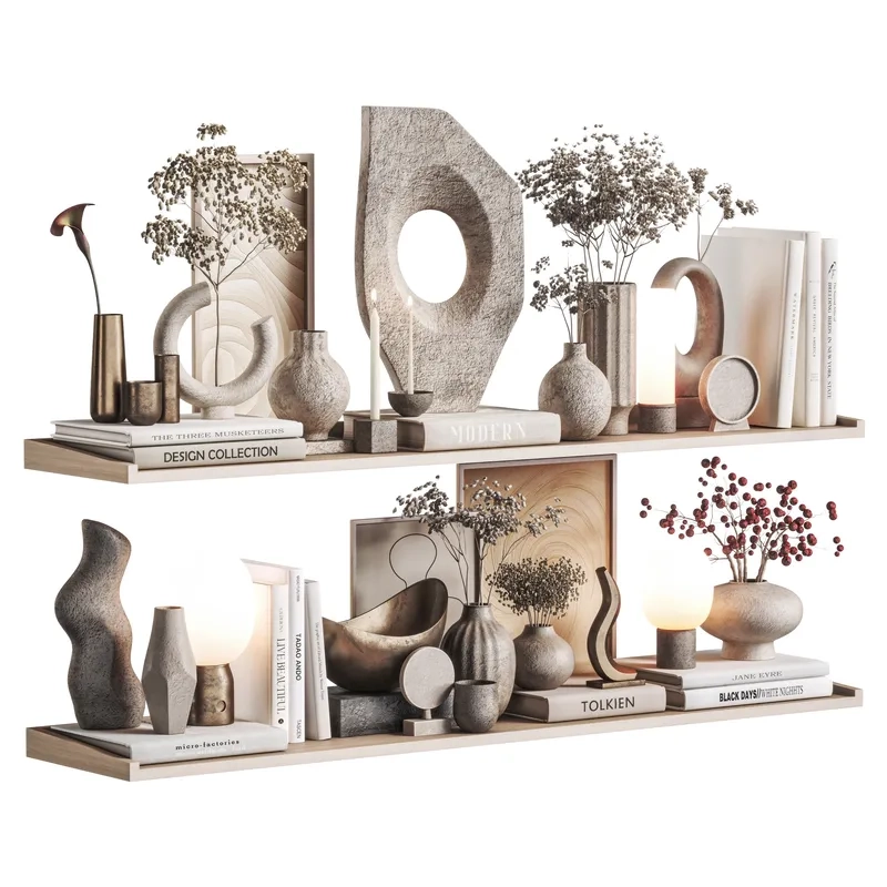 Ảnh mô hình trang trí không gian nội thất cuốn hút