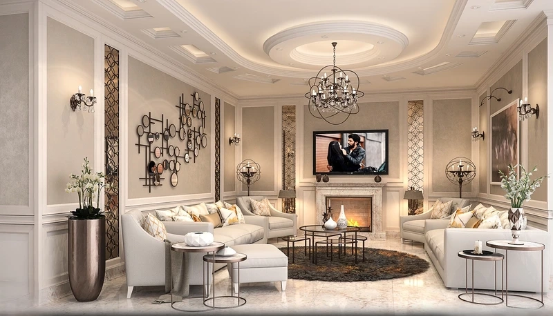 Xu hướng phòng khách biệt thự được ưa chuộng hiện nay