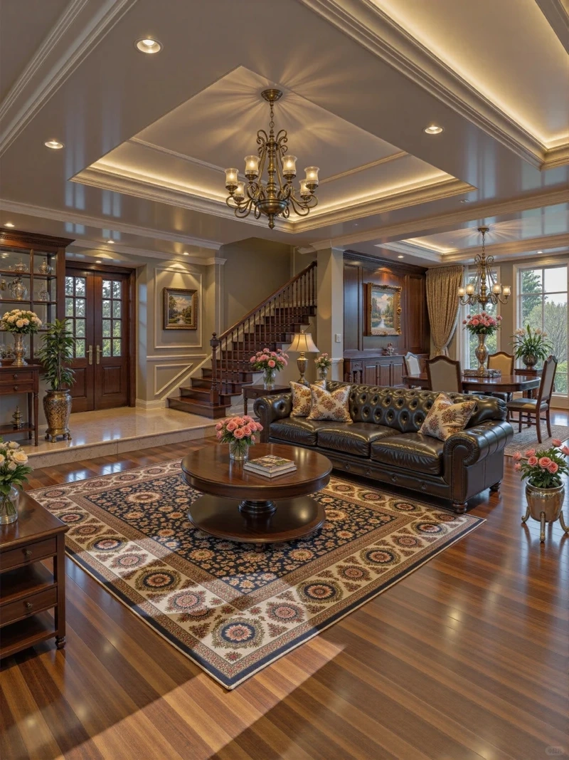 Sofa lớn tiện nghi cho phòng khách biệt thự có sofa lớn