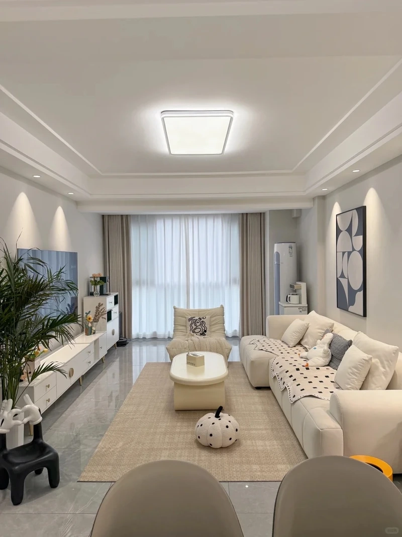 Đơn giản nhưng tinh tế phòng khách chung cư đơn giản