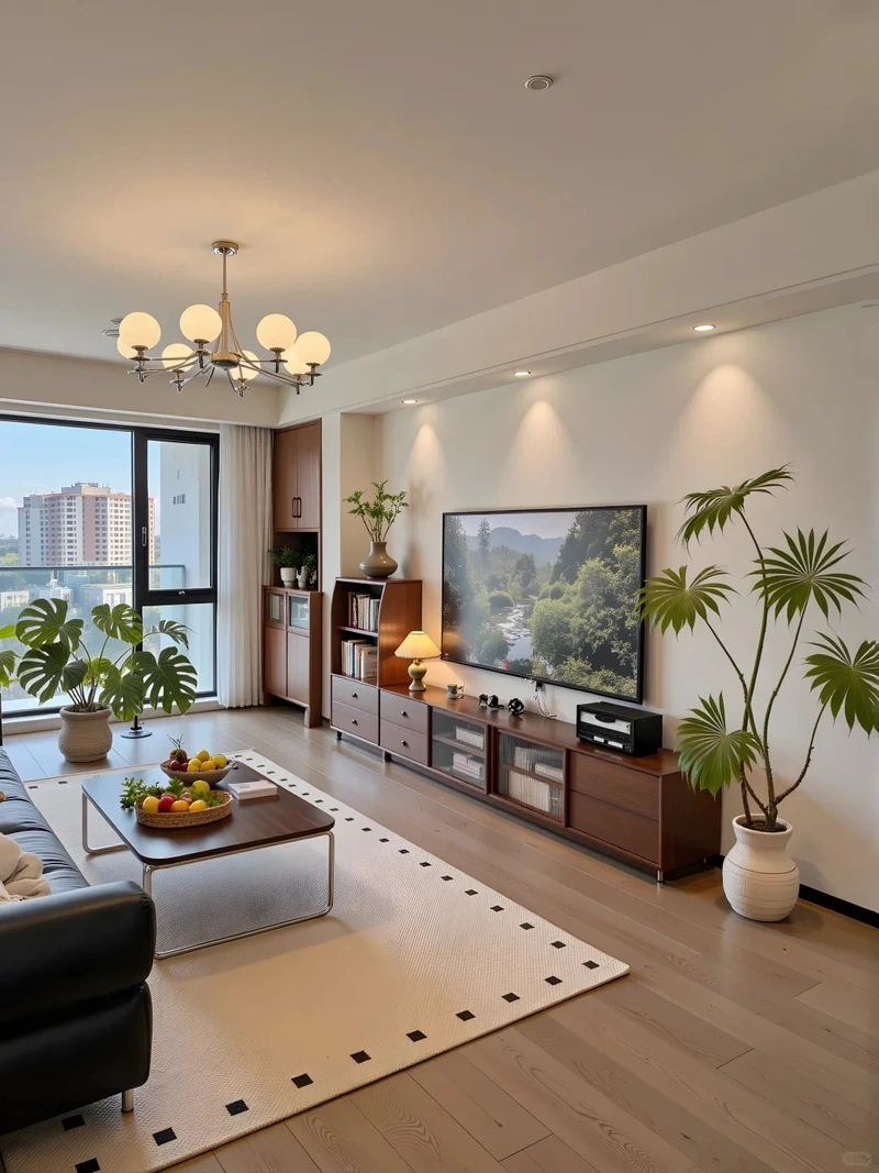 Gam màu sáng tinh tế phòng khách chung cư gam màu sáng