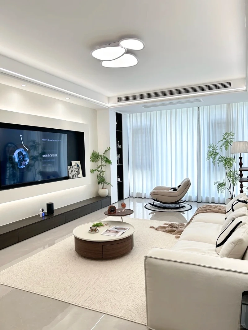 Tối giản mà sang trọng với phòng khách đẹp tối giản