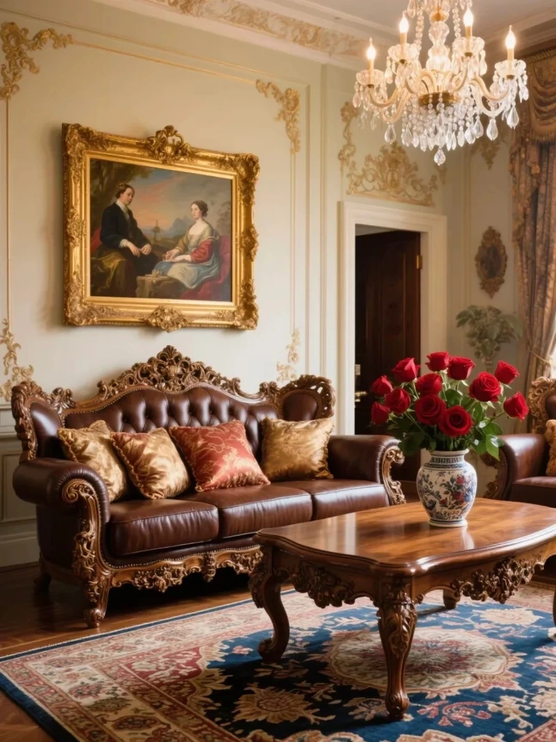 Vẻ đẹp đỉnh cao của phòng khách tân cổ điển đẳng cấp