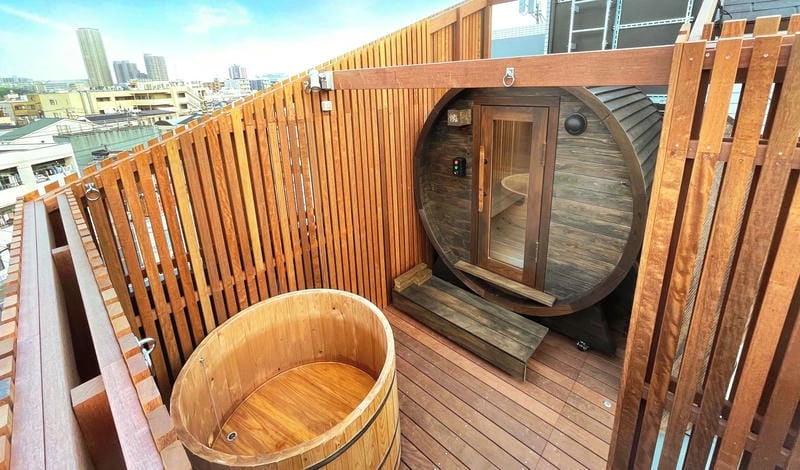 Phòng xông hơi gia đình đẹp tạo không gian nghỉ ngơi lý tưởng