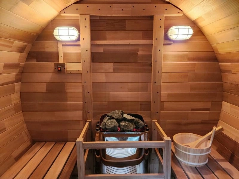 Phòng xông hơi gia đình tiện nghi dễ dàng sử dụng