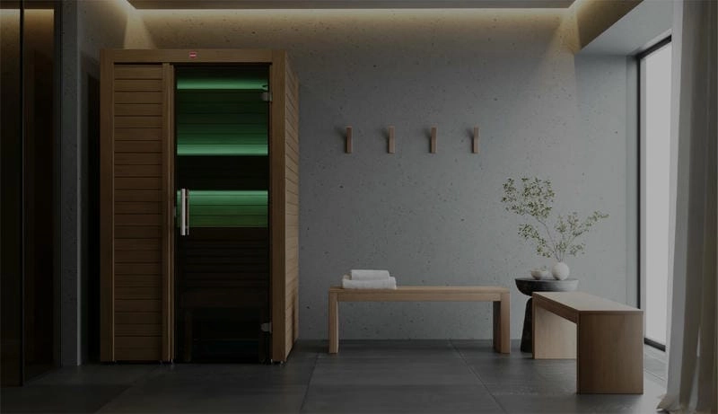 Phòng xông hơi gia đình thiết kế đơn giản dễ ứng dụng