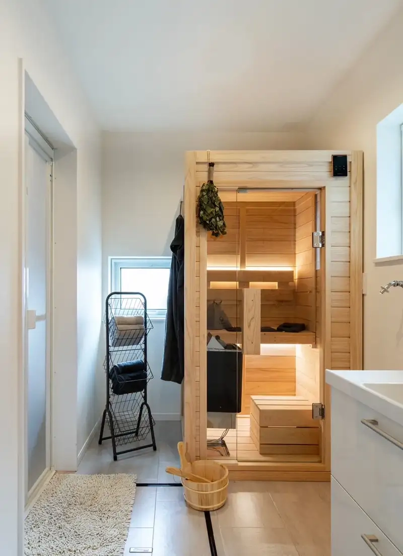 Phòng xông hơi gia đình không gian riêng giúp tái tạo năng lượng