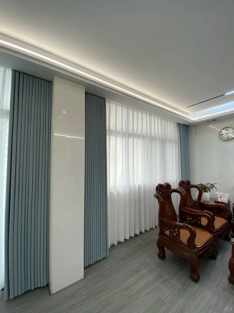 Phong cách tinh tế nhờ rèm cửa phòng khách phong cách hiện đại