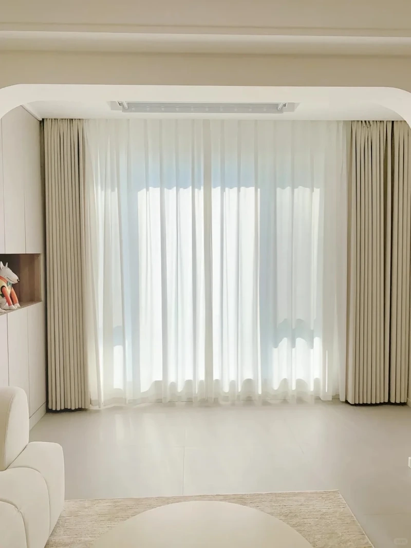 Thoải mái thư giãn cùng rèm cửa phòng khách cản sáng