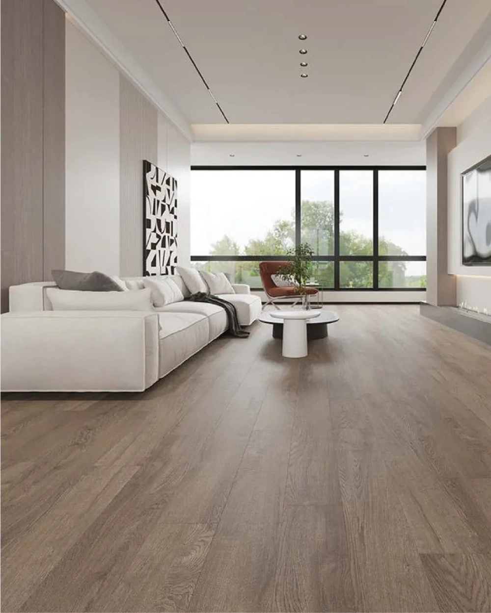 Kiểu lót sàn gỗ xương cá phòng ngủ tạo điểm nhấn nghệ thuật cho không gian