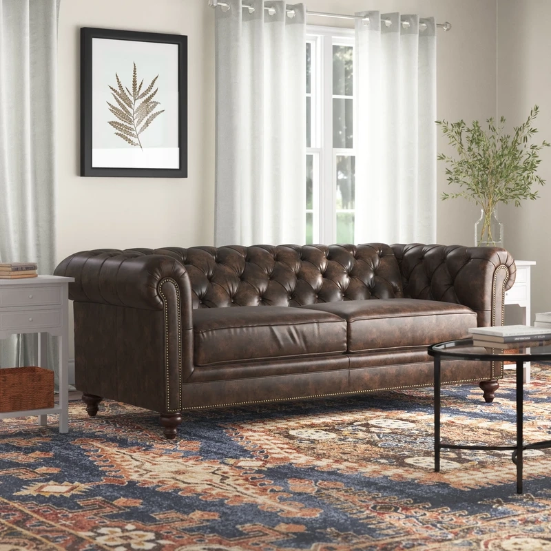 Đẳng cấp hoàn hảo nhờ sofa da cao cấp phòng khách