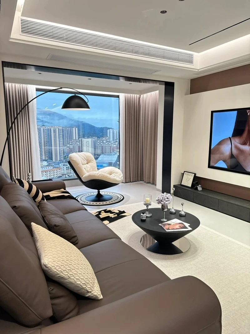 Đỉnh cao sang trọng nhờ sofa da luxury