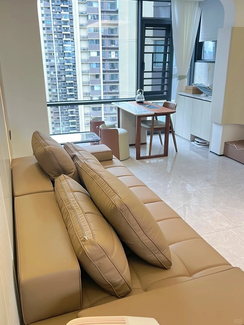 Hiện đại và tinh tế cùng sofa da phong cách châu âu