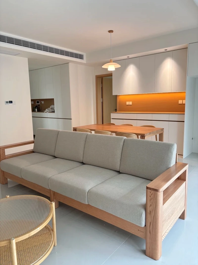 Tạo điểm nhấn sang trọng với sofa gỗ đẹp