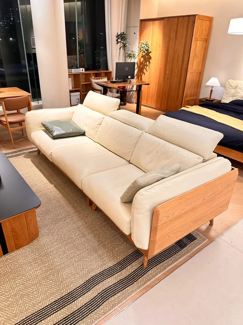 Phù hợp mọi diện tích với sofa gỗ chung cư