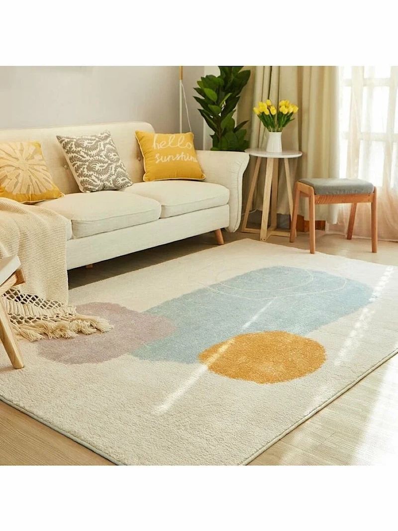 An toàn tối đa nhờ thảm phòng khách chống trơn