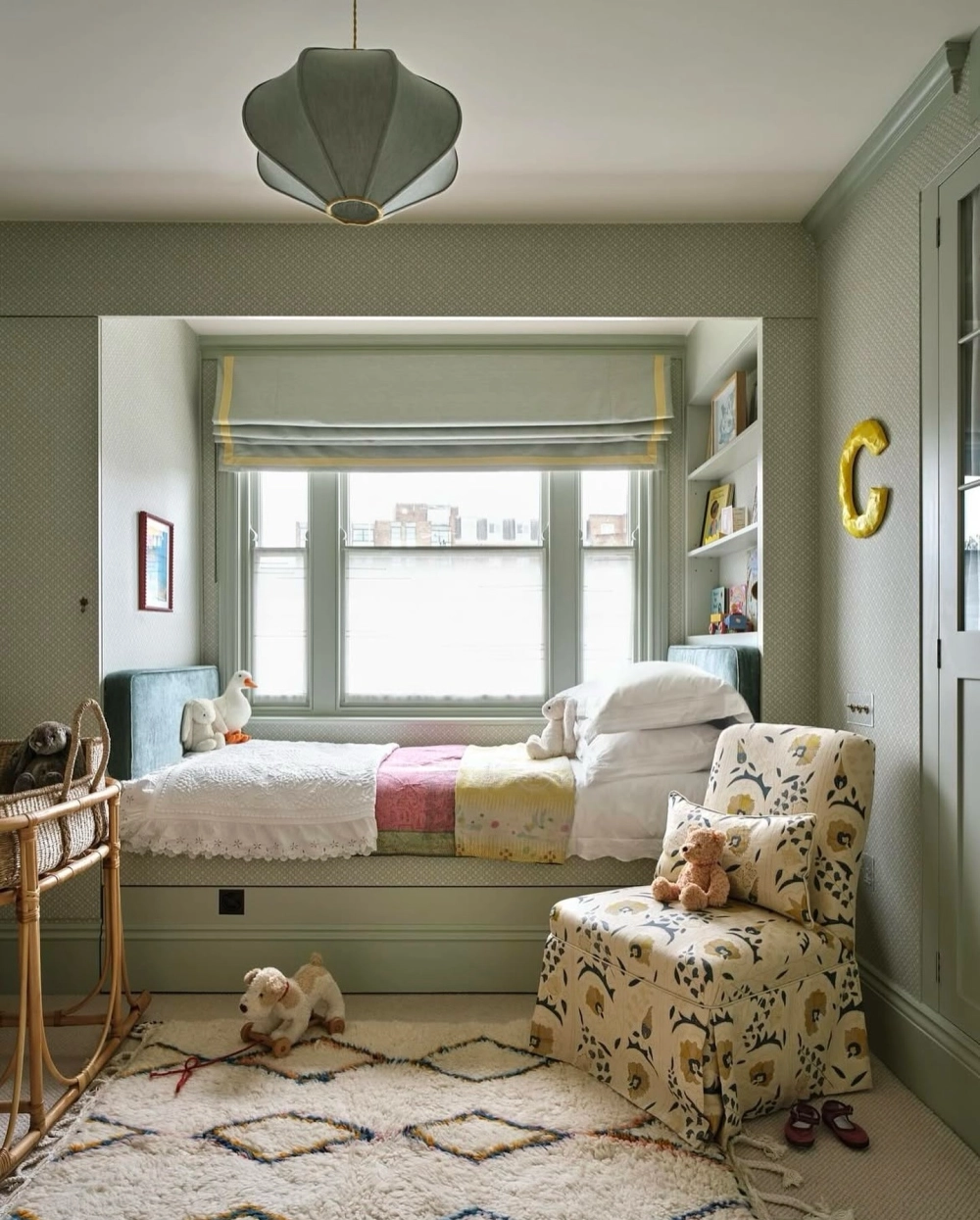 Thảm dệt kim họa tiết thổ cẩm cho phòng ngủ bohemian