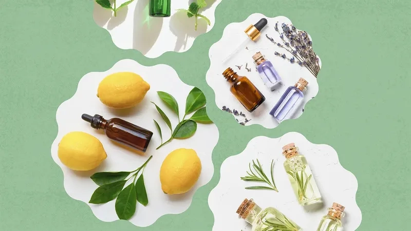 Tận hưởng thiên nhiên với ảnh tinh dầu concept tự nhiên