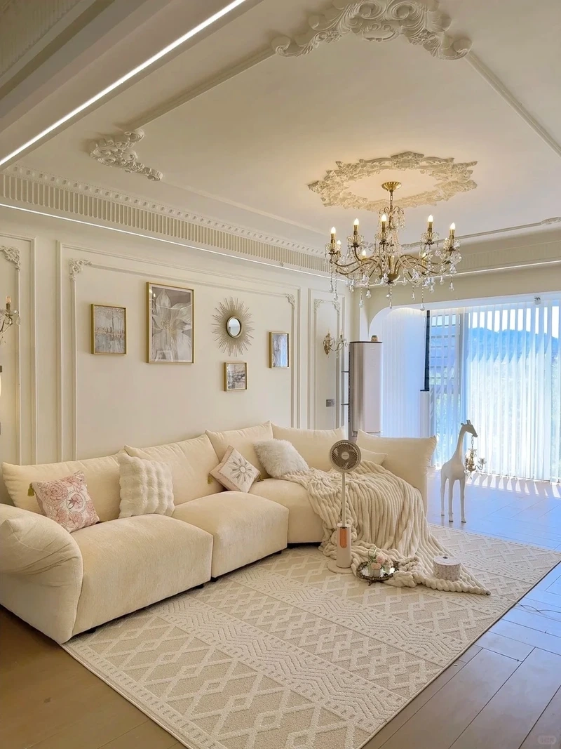 Không gian năng động cùng trần thạch cao phòng khách hiện đại