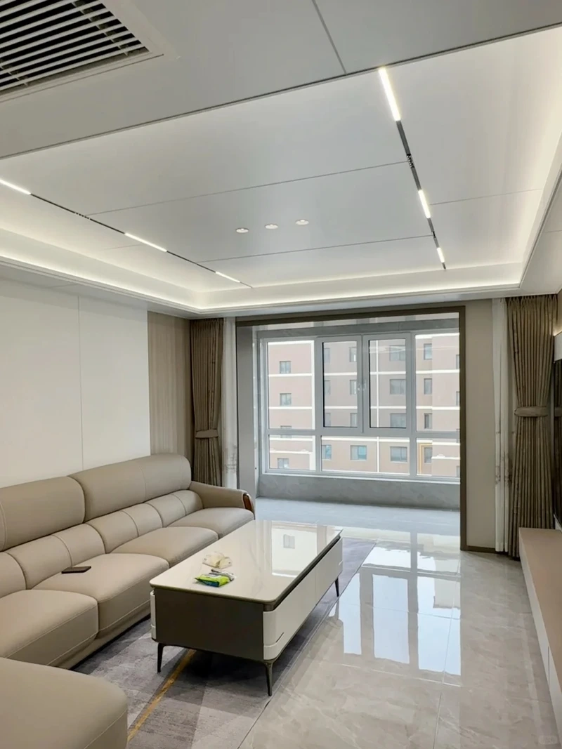 Sang trọng và quý phái nhờ trần thạch cao phòng khách cao cấp