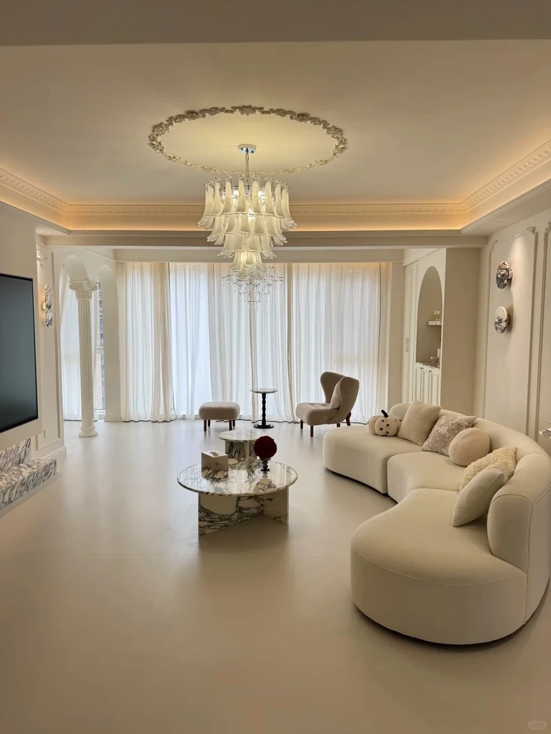Gây ấn tượng ngay với trần thạch cao phòng khách tạo điểm nhấn