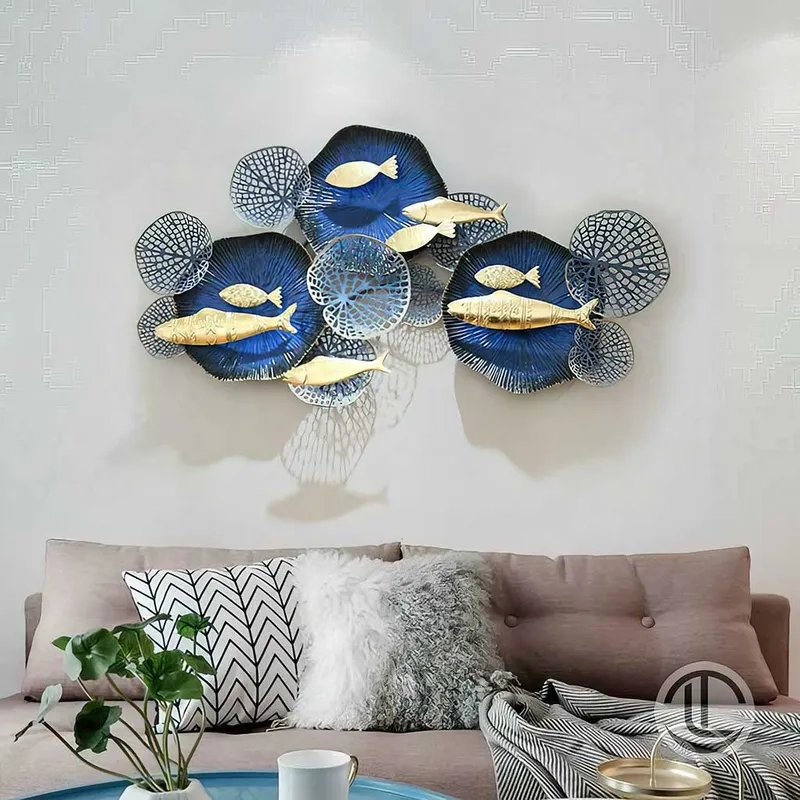 Chọn ảnh tranh sắt nghệ thuật phong cách tối giản cho không gian hiện đại