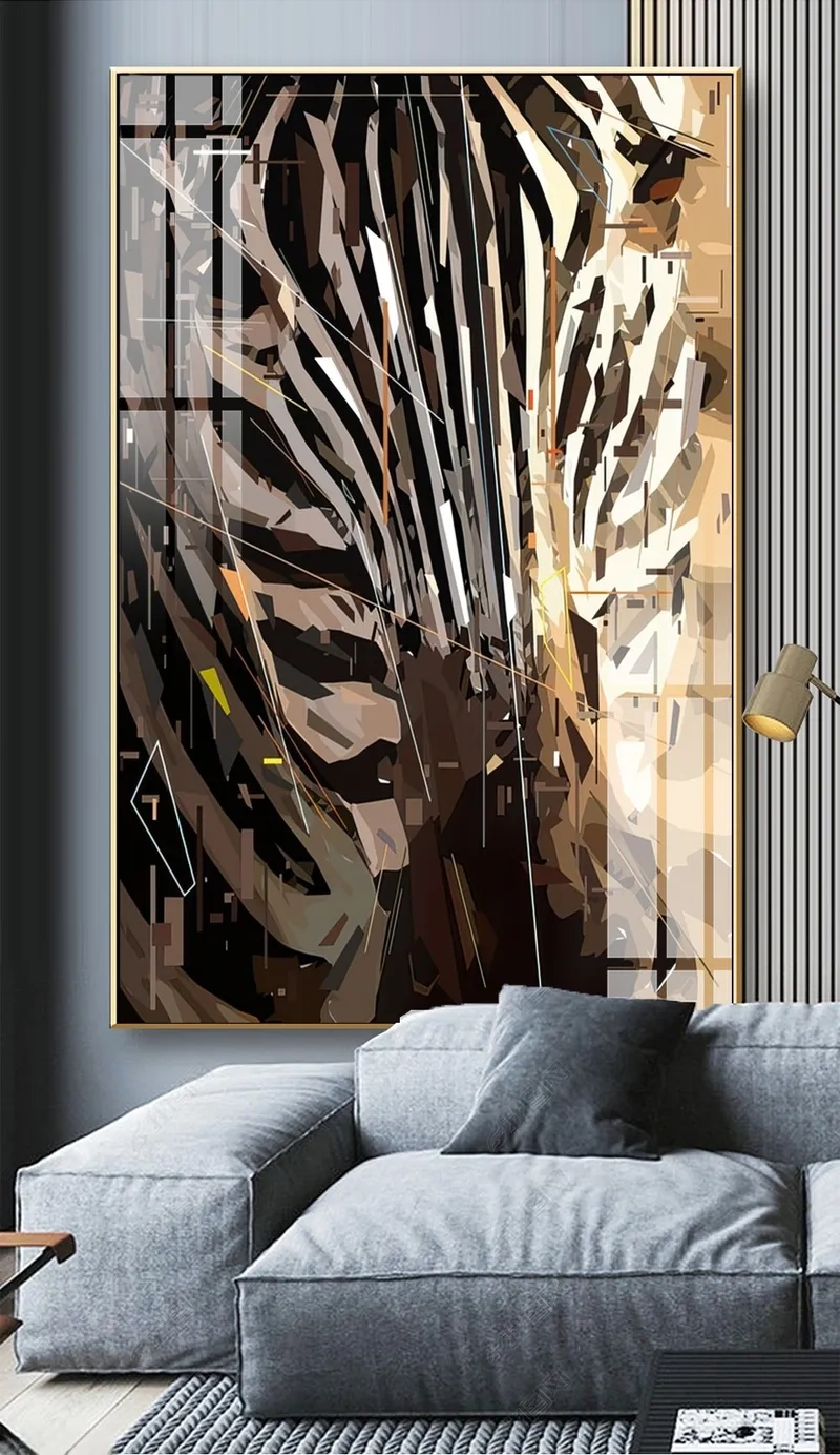 Thiết kế tinh tế nhờ ảnh tranh tráng gương thiết kế