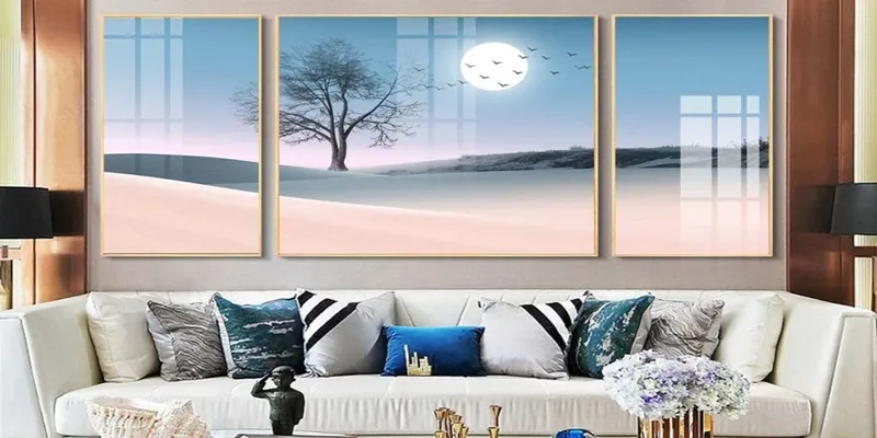 Tạo điểm nhấn với ảnh tranh tráng gương độc đáo