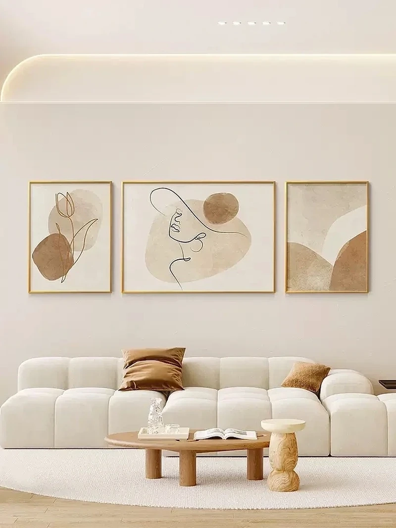 Đẳng cấp vượt trội cùng tranh treo phòng khách sang trọng