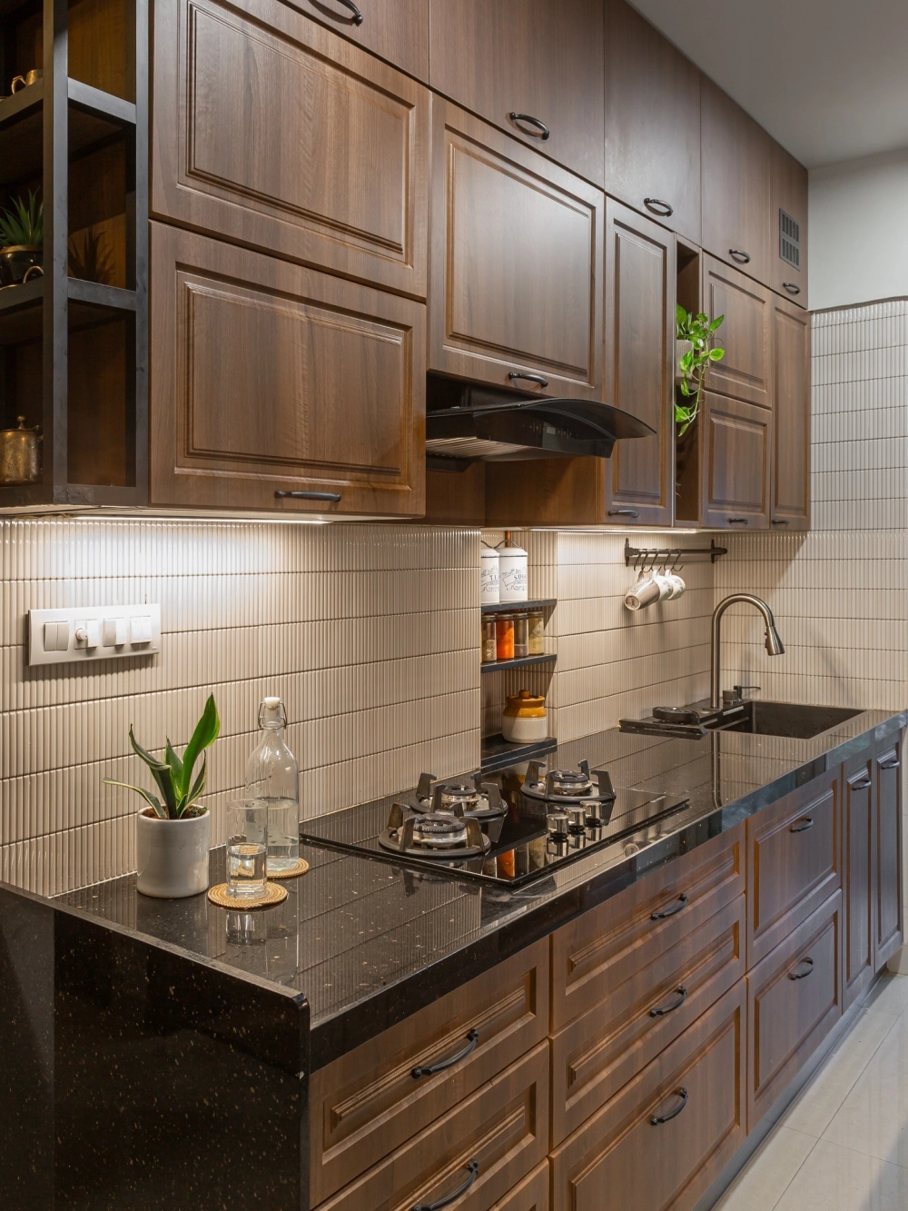 Thiết bị nhà bếp thông minh bố trí khoa học và đẹp mắt