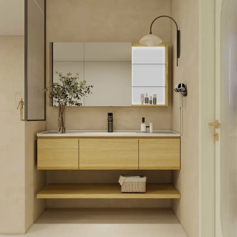 Tủ lavabo tối ưu không gian cho phòng tắm nhỏ